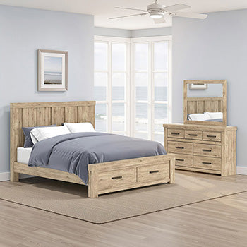Myers Furniture Outlet - Ashley Furniture - Oliandon Bedroom - Bedroom Mirror / Light Brown - PCB2844-36