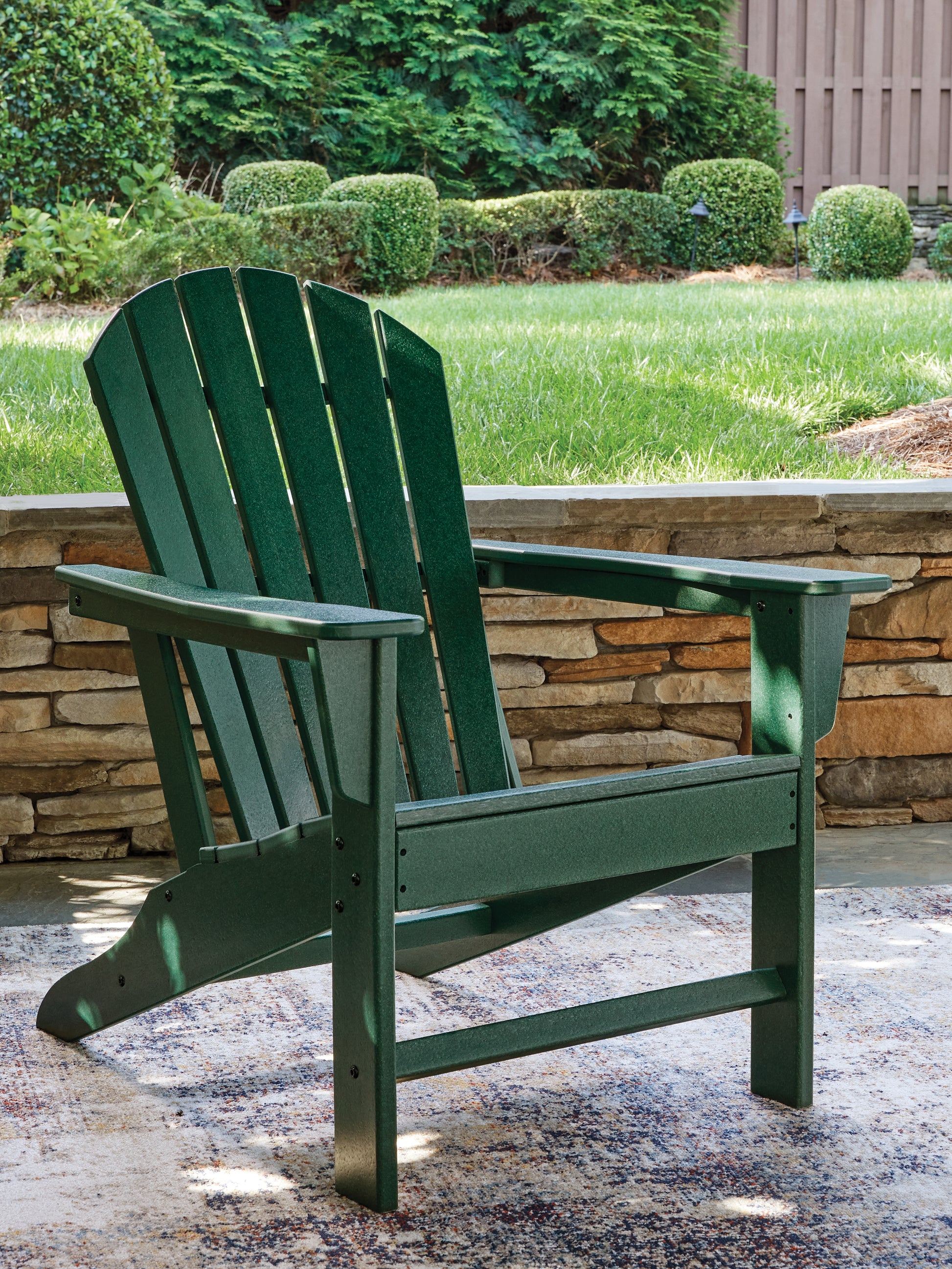 Myers Furniture Outlet - Ashley Furniture - Sundown Shores Outdoor - Adirondack Chair / Green - PCP007-898