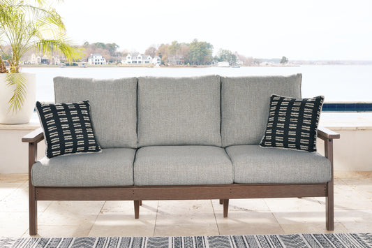 Myers Furniture Outlet - Ashley Furniture - Emmeline Outdoor - Adirondack Chair / Brown - P420-898