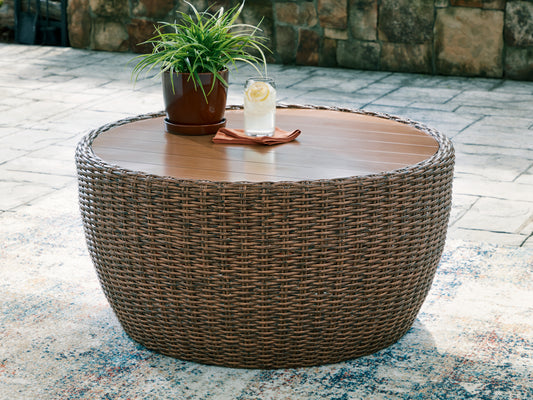 Myers Furniture Outlet - Ashley Furniture - Double Point Outdoor - Round Cocktail Table - PCP503-708