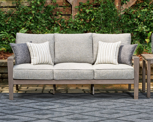 Myers Furniture Outlet - Ashley Furniture - Hillside Barn Outdoor - Rectangular Cocktail Table / Brown - P564-701