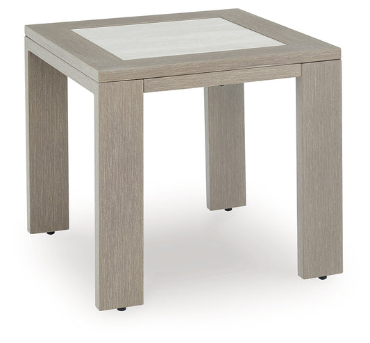 Myers Furniture Outlet - Ashley Furniture - Kimpton Isle Outdoor - Rectangular Cocktail Table / Brown - P704-701