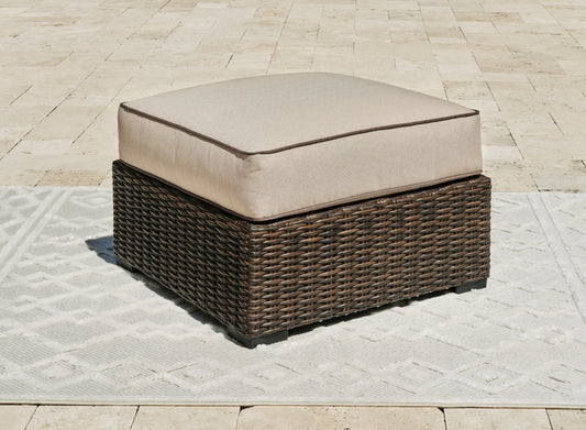 Myers Furniture Outlet - Ashley Furniture - Coastline Bay Outdoor - Sofa with Cushion / Brown - P784-838