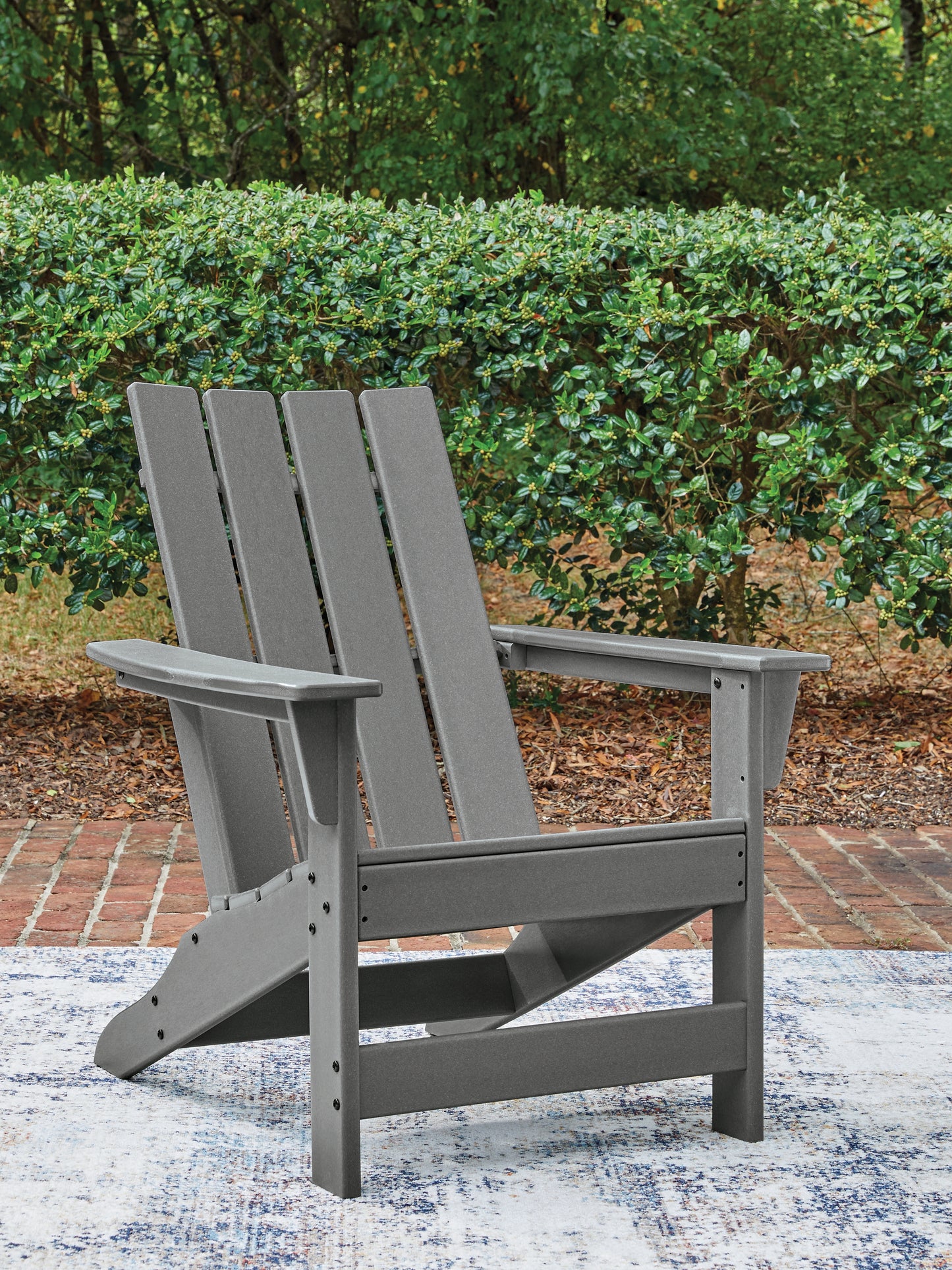 Myers Furniture Outlet - Ashley Furniture - Cove Beach Outdoor - Adirondack Chair / Gray - PCP803-898