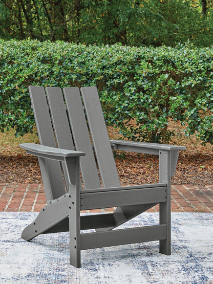 Myers Furniture Outlet - Ashley Furniture - Cove Beach Outdoor - Adirondack Chair / Gray - PCP803-898