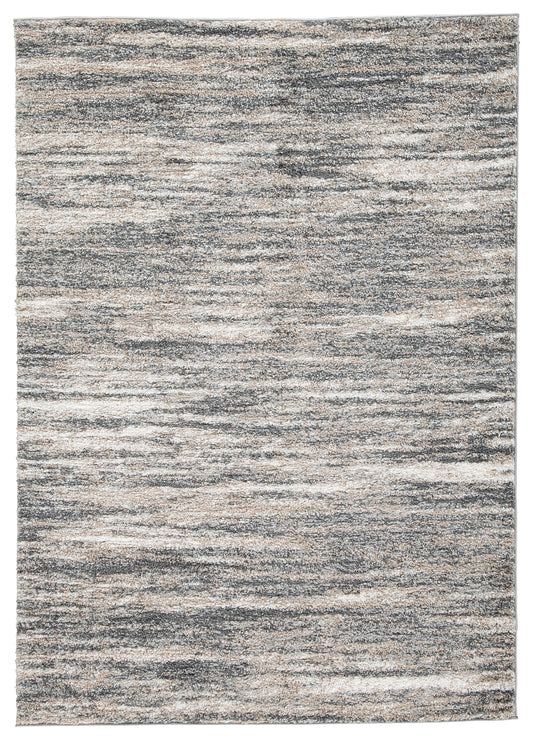 Myers Furniture Outlet - Ashley Furniture - Gizela Rug - 7'10" x 10' Rug / Ivory/Beige/Gray - R404861