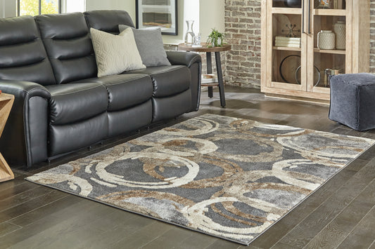 Myers Furniture Outlet - Ashley Furniture - Faelyn Rug - 5' x 7'3" Rug / Multi - R405182