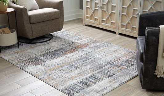Myers Furniture Outlet - Ashley Furniture - Rhettner Rug - 5'3" x 7'3" Rug / Multi - R406072