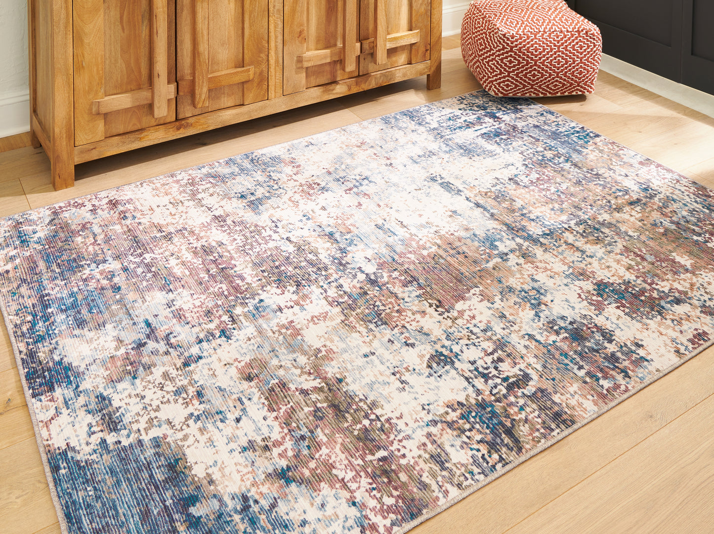 Myers Furniture Outlet - Ashley Furniture - Willbertal Rug - 8' x 10' Washable Rug / Multi - R406651