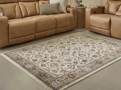Myers Furniture Outlet - Ashley Furniture - Beritham Rug - Medium Rug / Blue/Brown/Beige - R407262