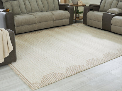 Myers Furniture Outlet - Ashley Furniture - Emorymore Rug - Large Rug / Brown/Beige - R407301