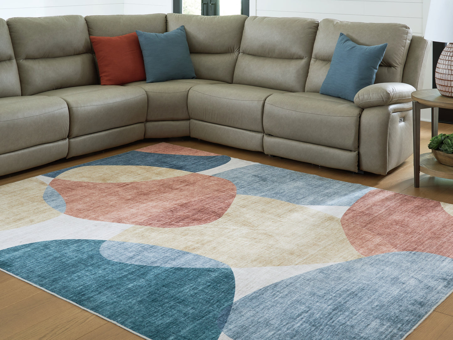 Myers Furniture Outlet - Ashley Furniture - Chanleigh Rug - Washable 7'6" x 9'6" Area Rug / Multi - R407371