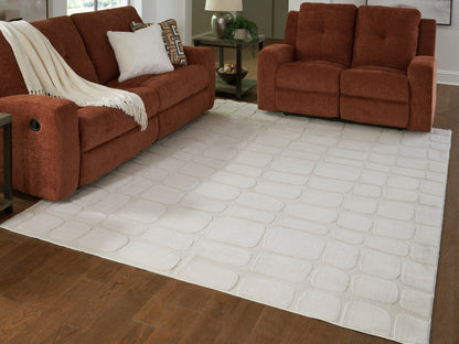 Myers Furniture Outlet - Ashley Furniture - Malvinsboro Rug - Washable 8' x 10' Area Rug / Sandstone - R407441