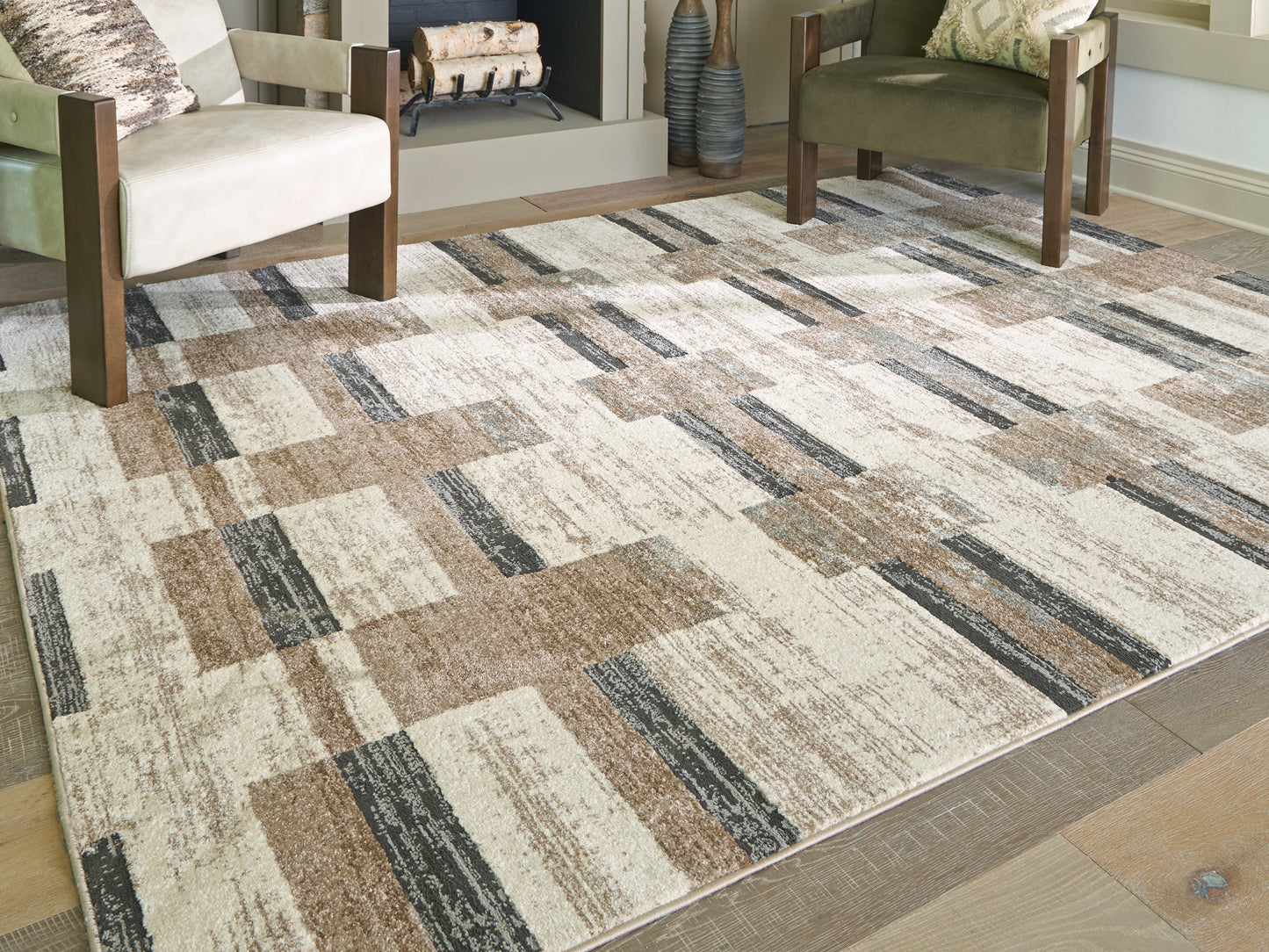 Myers Furniture Outlet - Ashley Furniture - Alstone Rug - 7'10" x 10' Area Rug / Multi - R407731