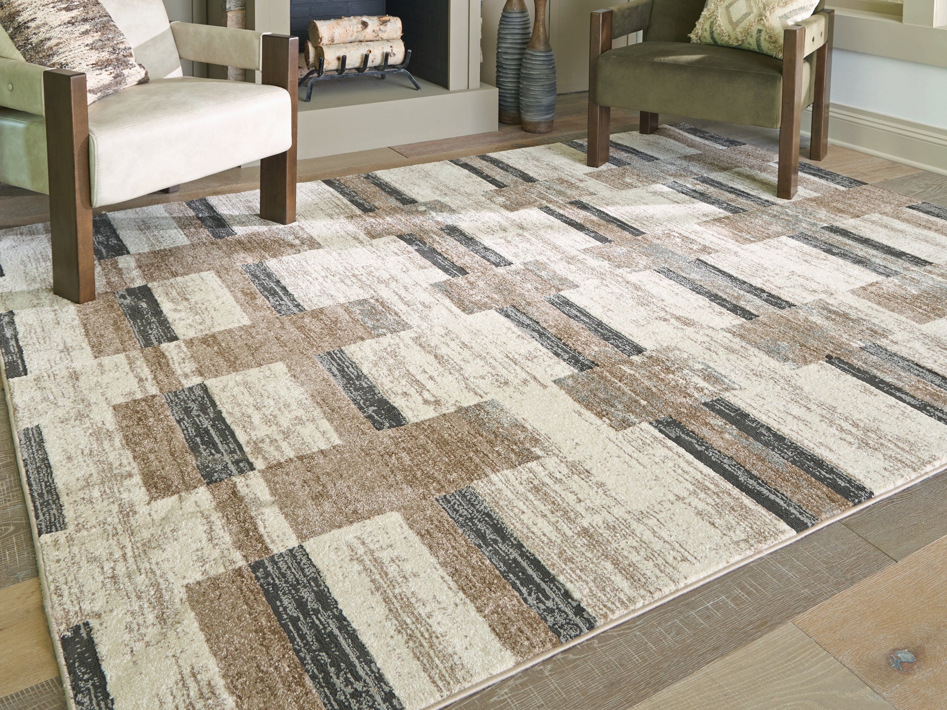 Myers Furniture Outlet - Ashley Furniture - Alstone Rug - 7'10" x 10' Area Rug / Multi - R407731