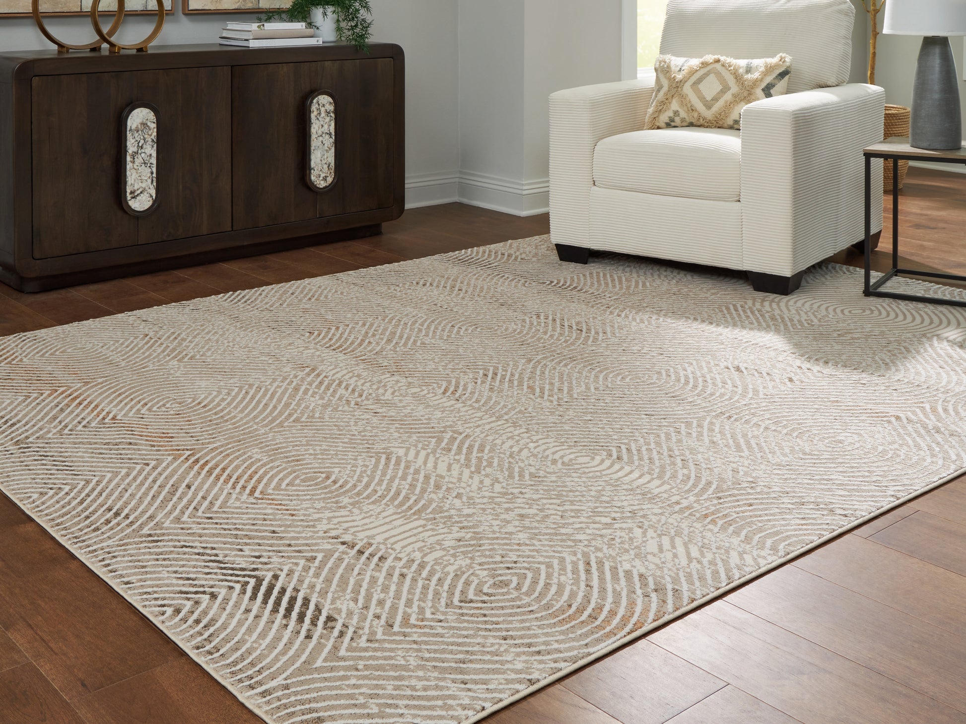 Myers Furniture Outlet - Ashley Furniture - Bachus Rug - 5'3" x 7' Area Rug / Multi - R407752