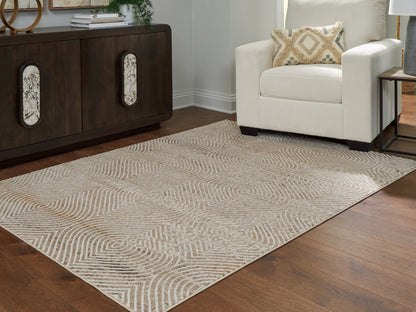 Myers Furniture Outlet - Ashley Furniture - Bachus Rug - 5'3" x 7' Area Rug / Multi - R407752