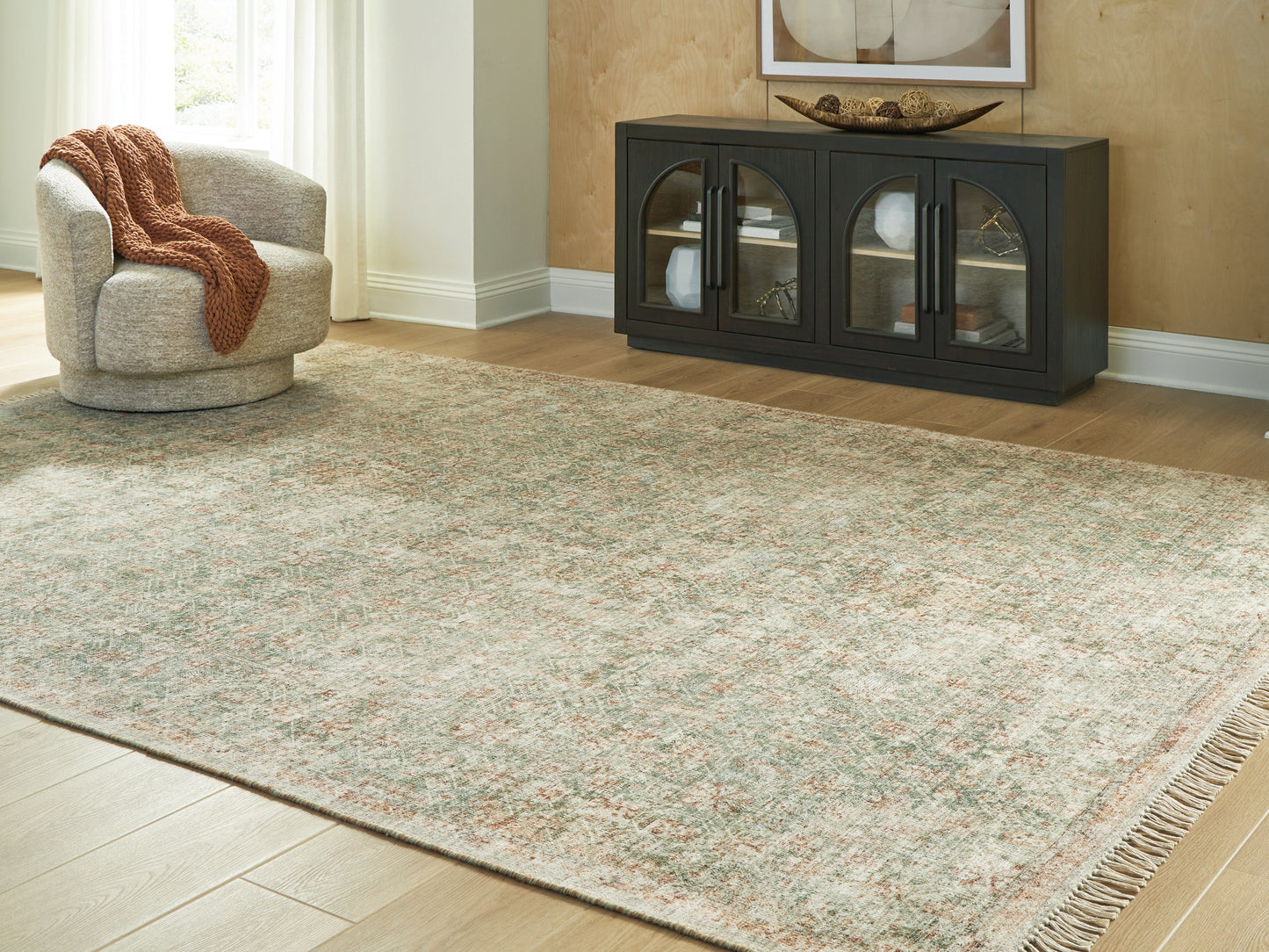 Myers Furniture Outlet - Ashley Furniture - Rossbury Rug - Extra Large Rug / Multi - R407960