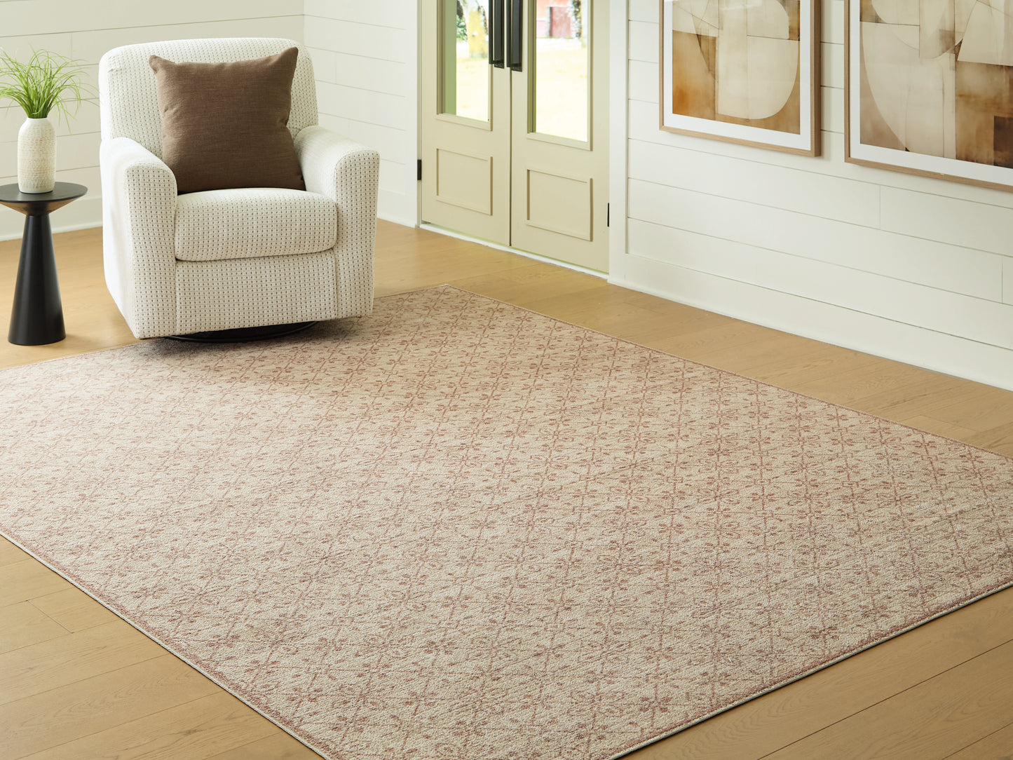 Myers Furniture Outlet - Ashley Furniture - Lyamford Rug - Large Rug / Beige/Gray/Brown - R408501