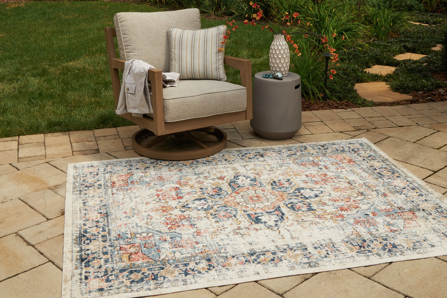 Myers Furniture Outlet - Ashley Furniture - Jarrpage Rug - 8' x 10' Rug / Multi - R900091
