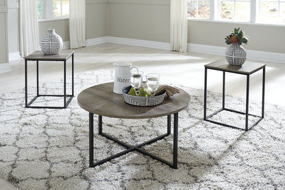 Myers Furniture Outlet - Ashley Furniture - Wadeworth Table (Set of 3) - Occasional Table Set (3/CN) / Two-tone - T103-213