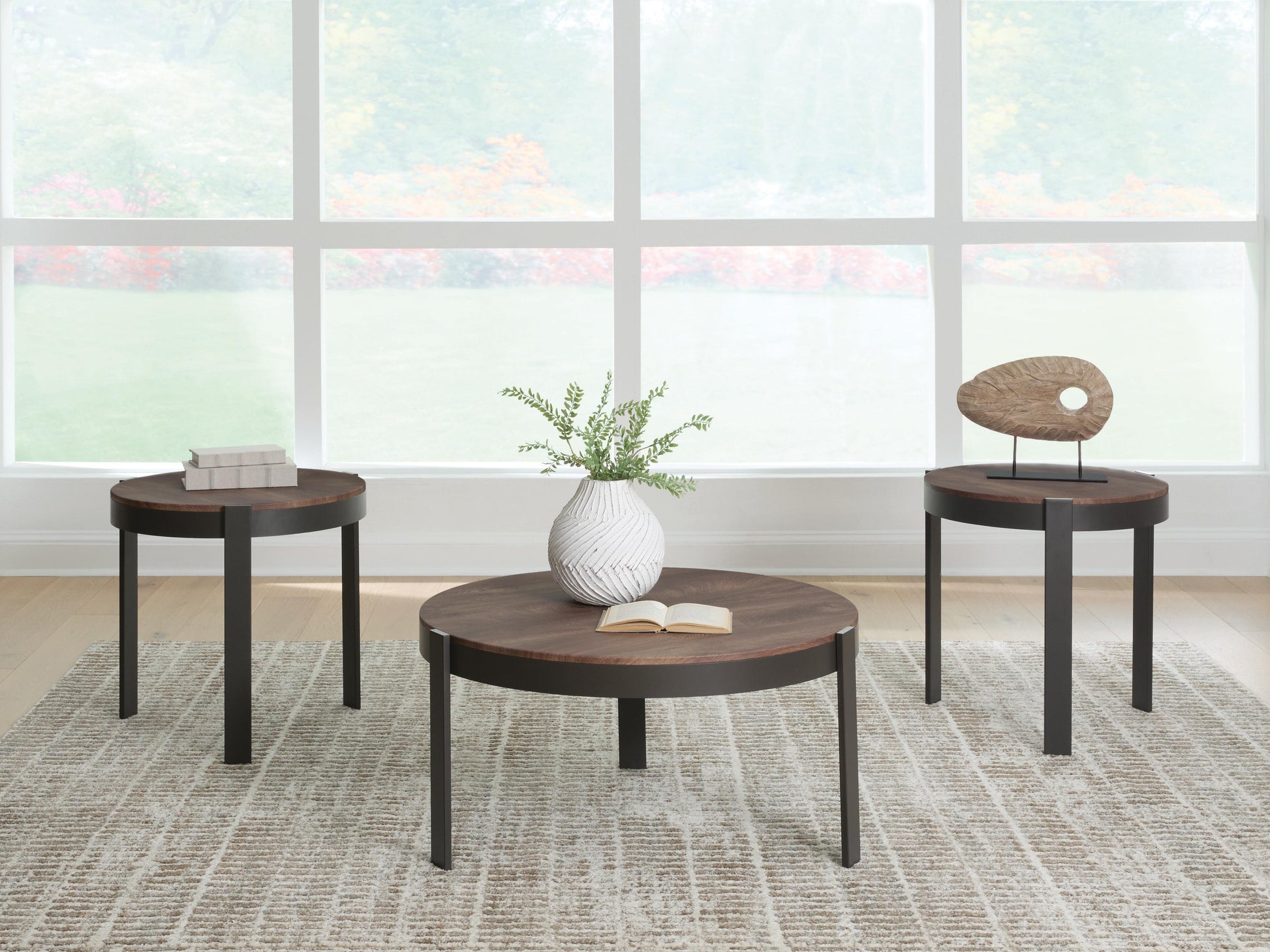 Myers Furniture Outlet - Ashley Furniture - Horizon Hills Table (Set of 3) - Occasional Table Set (3/CN) - T186-13