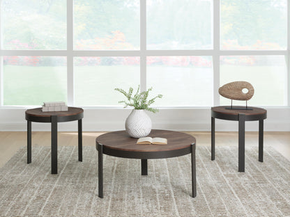 Myers Furniture Outlet - Ashley Furniture - Horizon Hills Table (Set of 3) - Occasional Table Set (3/CN) - T186-13