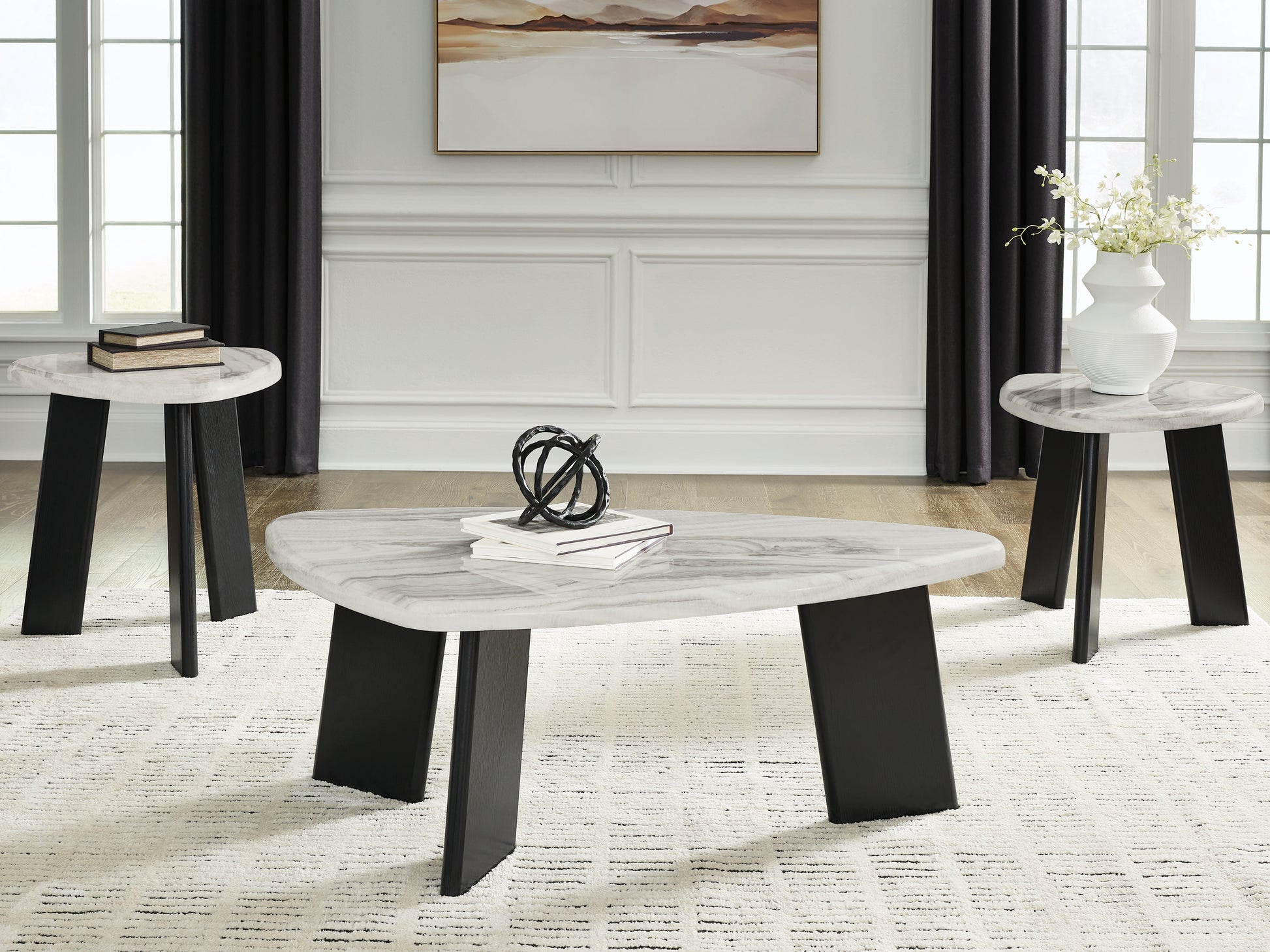 Myers Furniture Outlet - Ashley Furniture - Lilyberg Table (Set of 3) - Occasional Table Set (3/CN) - T389-13