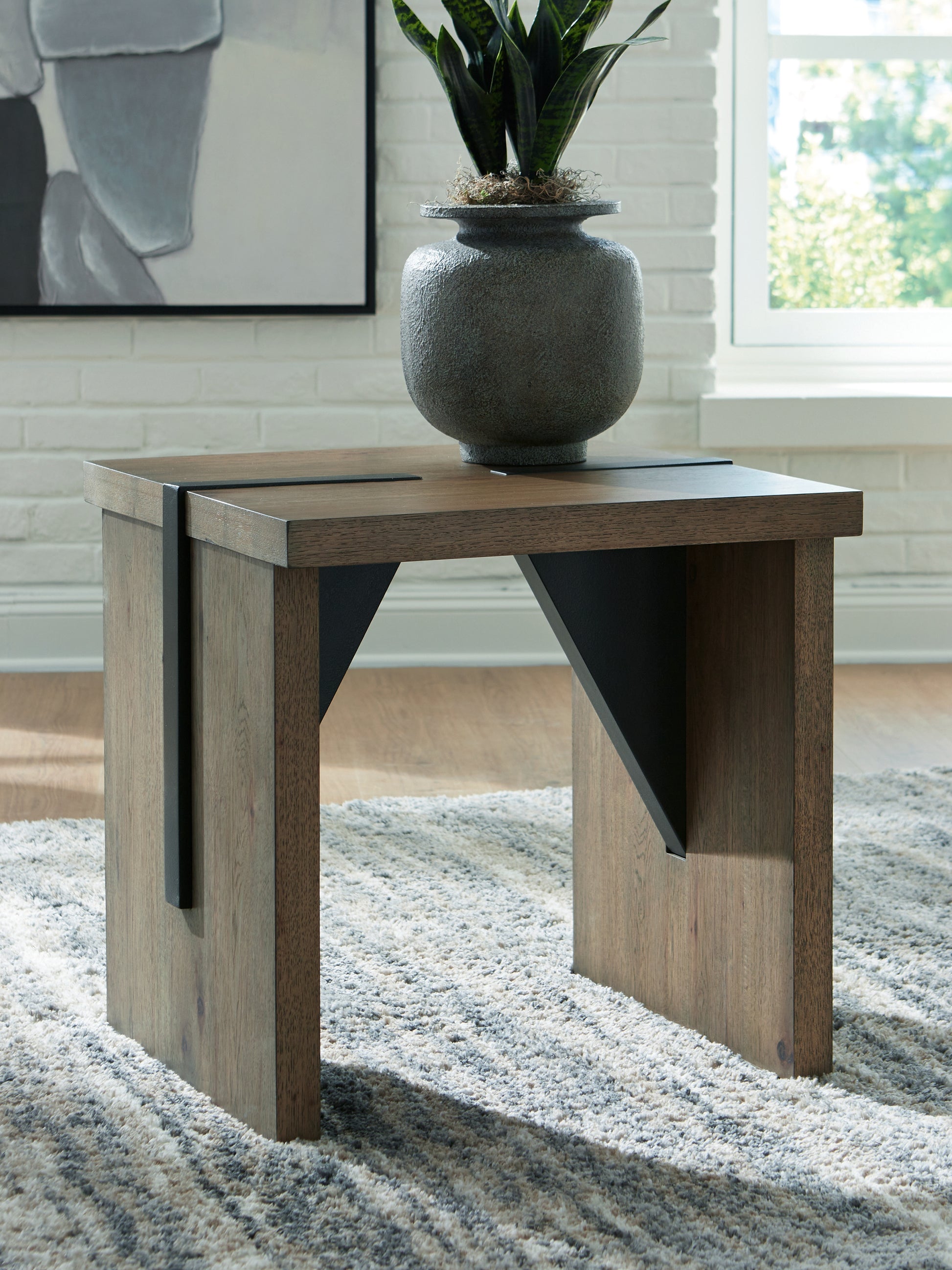 Myers Furniture Outlet - Ashley Furniture - Kandinew End Table - Square End Table - T554-2