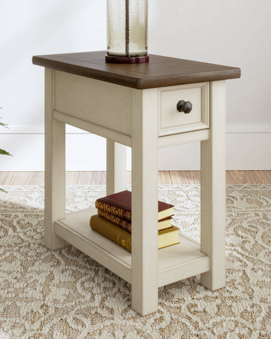 Myers Furniture Outlet - Ashley Furniture - Bolanburg Chairside End Table - Chair Side End Table / Two-tone - T637-107