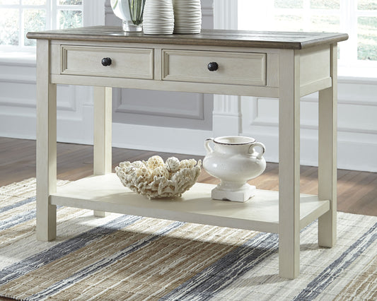Myers Furniture Outlet - Ashley Furniture - Bolanburg Sofa/Console Table - Sofa Table / Two-tone - T637-4
