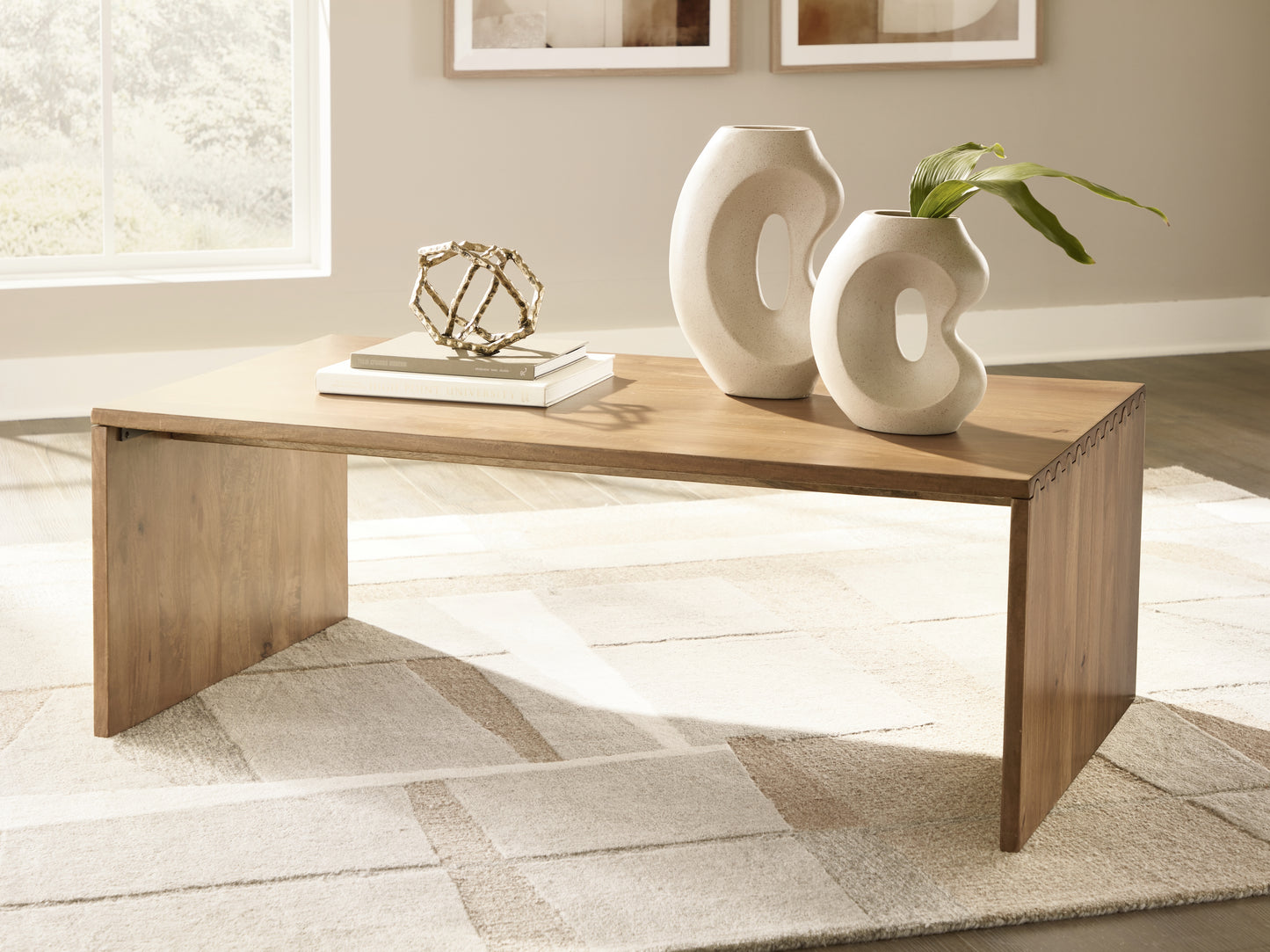 Myers Furniture Outlet - Ashley Furniture - Ella Grove Coffee Table - Rectangular Cocktail Table - T639-1