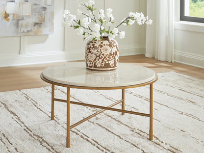 Myers Furniture Outlet - Ashley Furniture - Alben Coffee Table - Round Cocktail Table - T643-8