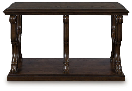 Myers Furniture Outlet - Ashley Furniture - Maylee Sofa Table - Sofa Table / Dark Brown - T647-4
