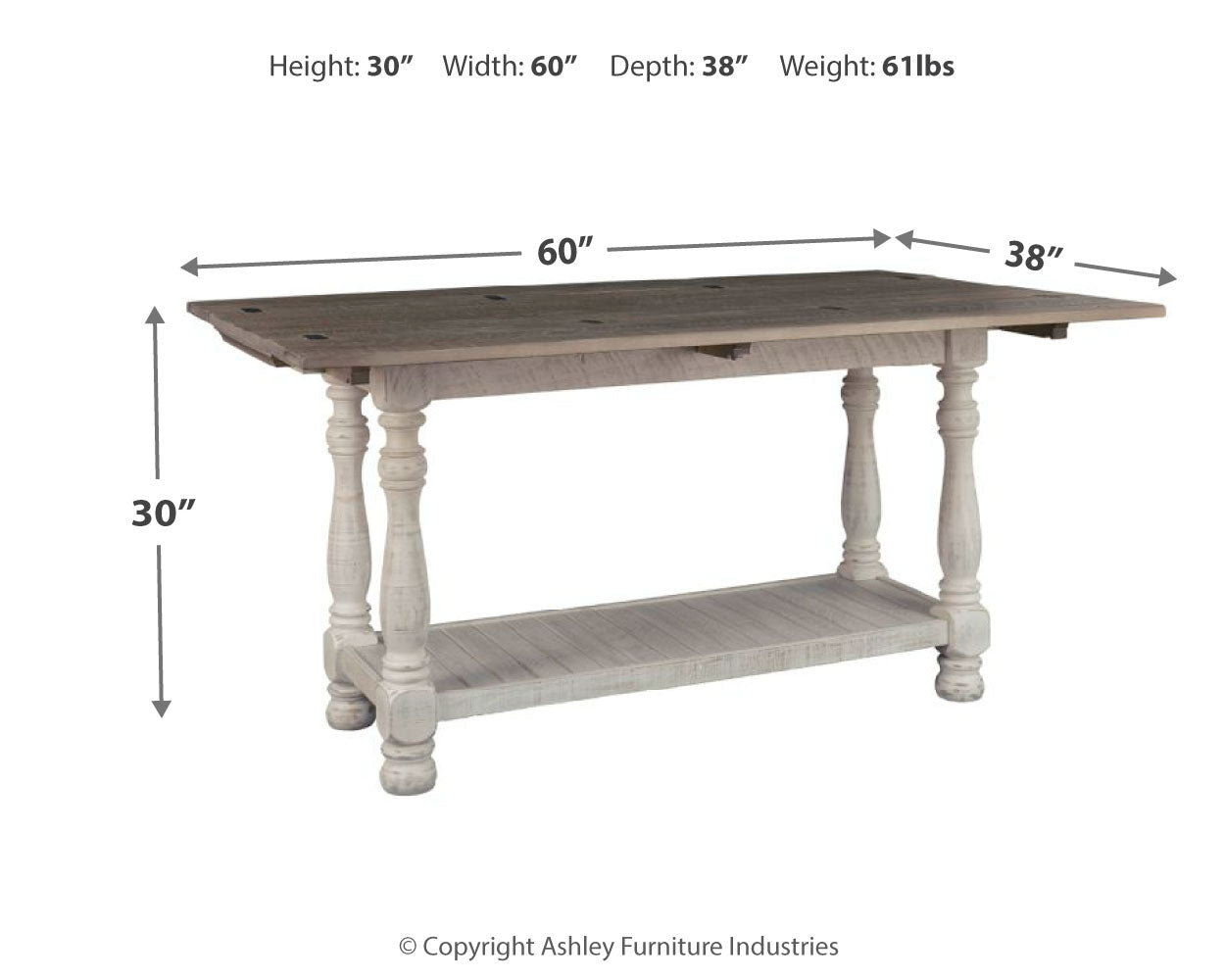 Havalance Sofa/Console Table