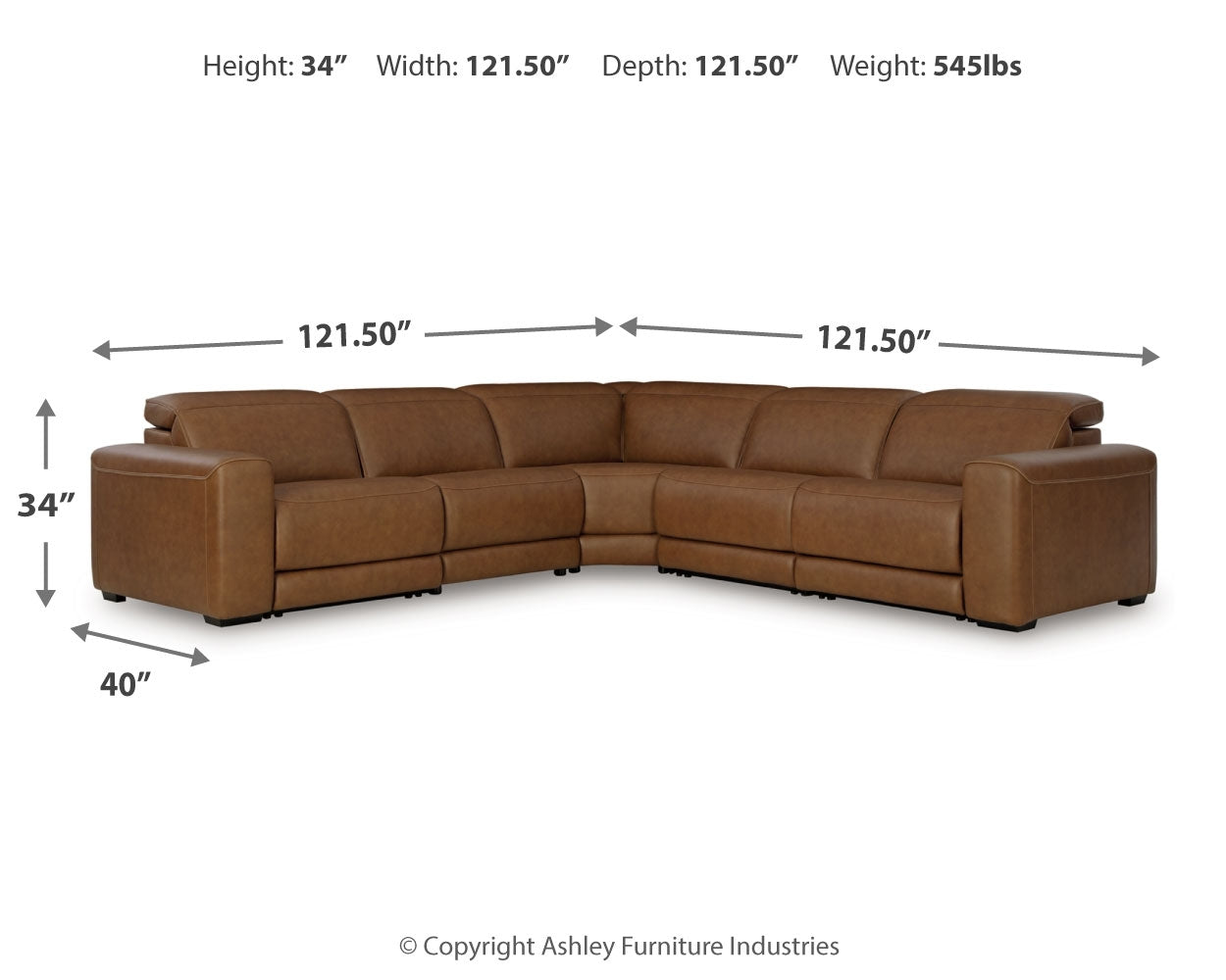 Myers Furniture Outlet - Ashley Furniture - Magic Man Sectional