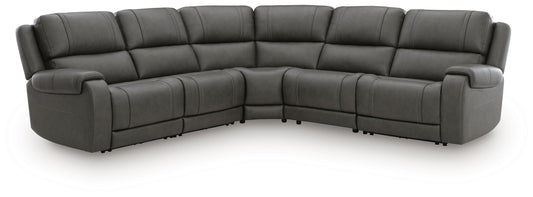 Myers Furniture Outlet - Ashley Furniture - 5Z - Pittson Sectional - 5-Piece Power Reclining Sectional - PCU12600S6