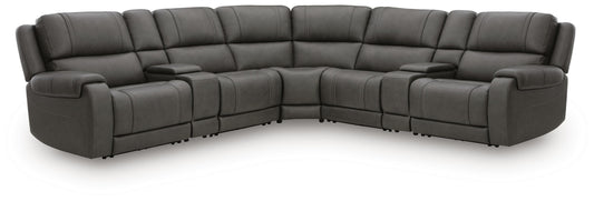 Myers Furniture Outlet - Ashley Furniture - 5Z - Pittson Sectional - 7-Piece Power Reclining Sectional - PCU12600S7