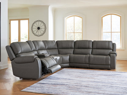 Myers Furniture Outlet - Ashley Furniture - 5Z - Pittson Sectional - 6-Piece Power Reclining Sectional - PCU12600S5