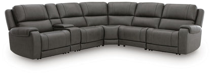 Myers Furniture Outlet - Ashley Furniture - 5Z - Pittson Sectional - 6-Piece Power Reclining Sectional - PCU12600S12