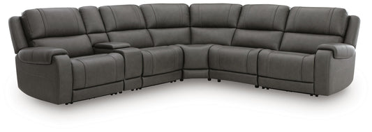 Myers Furniture Outlet - Ashley Furniture - 5Z - Pittson Sectional - 6-Piece Power Reclining Sectional - PCU12600S12