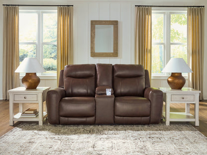 Myers Furniture Outlet - Ashley Furniture - Gravier Living Room - PWR REC Loveseat/CON/ADJ HDRST / Cordova - U1330118