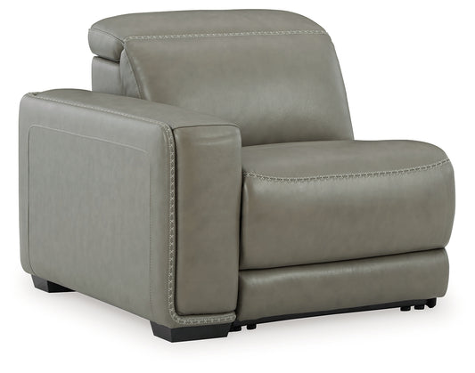 Myers Furniture Outlet - Ashley Furniture - Correze Sectional - 2-Piece Power Reclining Sectional / Gray - U94202S10