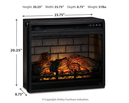 Entertainment Accessories Electric Fireplace Insert