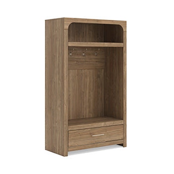 Myers Furniture Outlet - Ashley Furniture - Dovander Hall Tree with Storage Bench - Hall Tree with Storage Bench - W1121-79