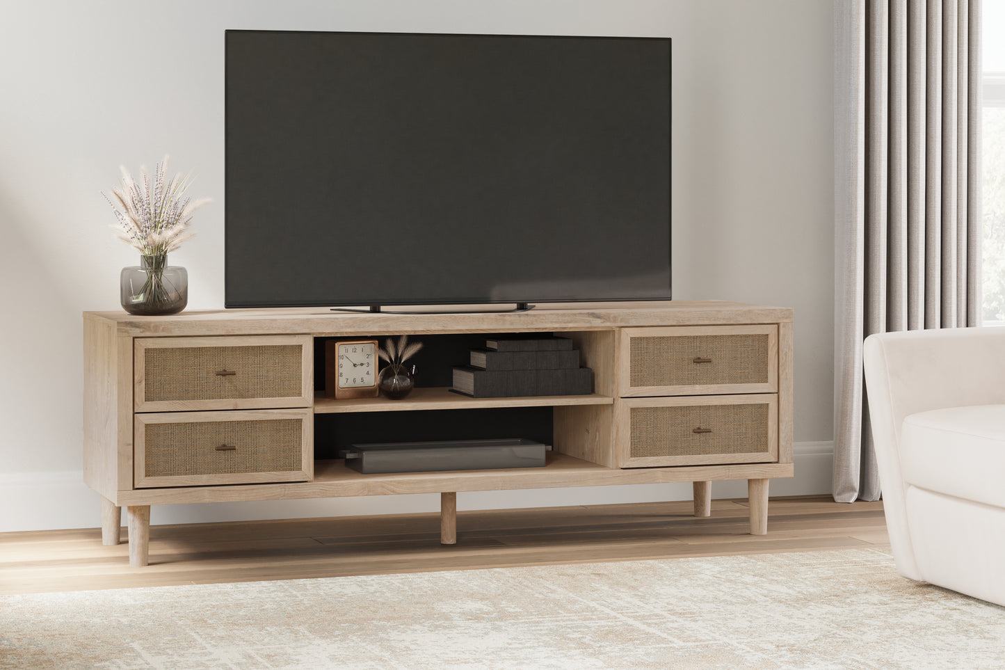 Myers Furniture Outlet - Ashley Furniture - Cielden TV Stand - 72" / Two-tone - W1199-68