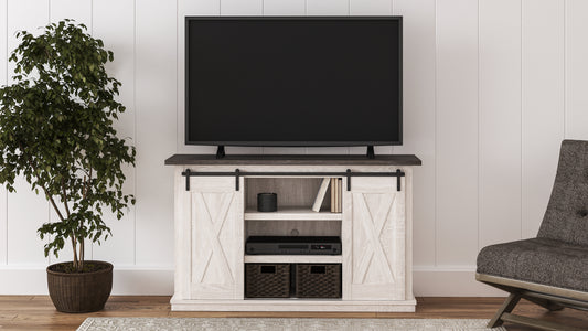 Myers Furniture Outlet - Ashley Furniture - Dorrinson 54" TV Stand - 54" / Two-tone - W287-48