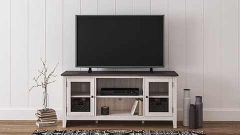 Myers Furniture Outlet - Ashley Furniture - Dorrinson 60" TV Stand - 60" / Two-tone - W287-68