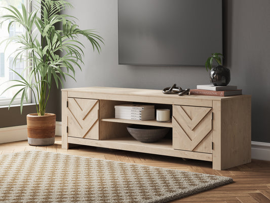 Myers Furniture Outlet - Ashley Furniture - Cayboni TV Stand - 71" / Black - W3789-68