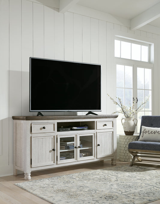 Myers Furniture Outlet - Ashley Furniture - Havalance TV Stand - TV Stand / Two-tone - W814-68